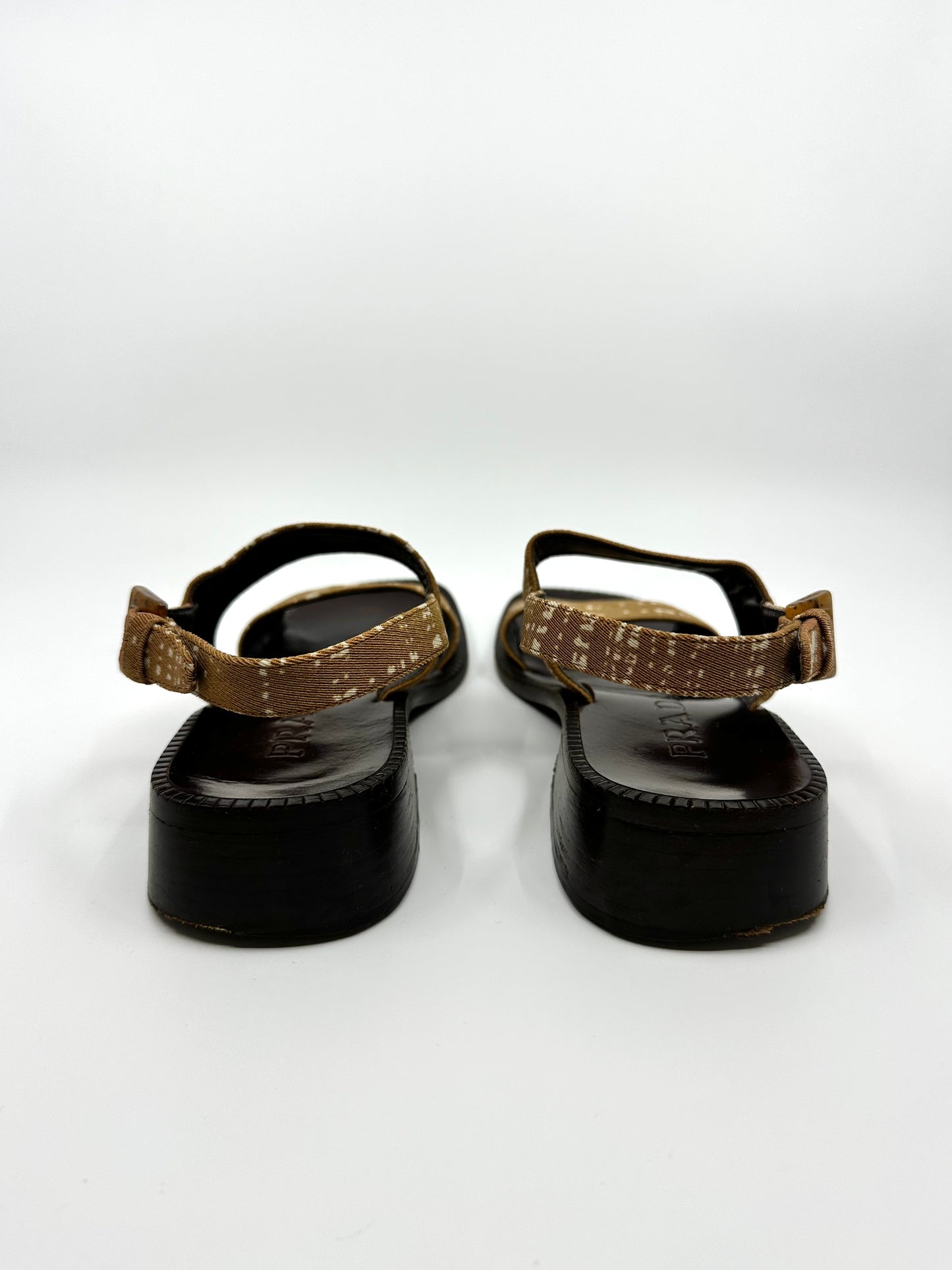 Spring 1996 Tweed Sandals