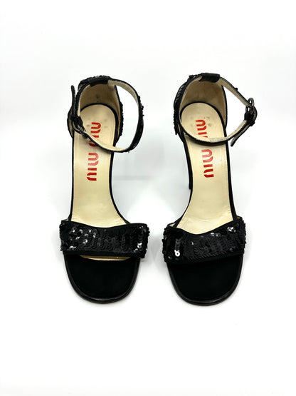 Sequin Heels