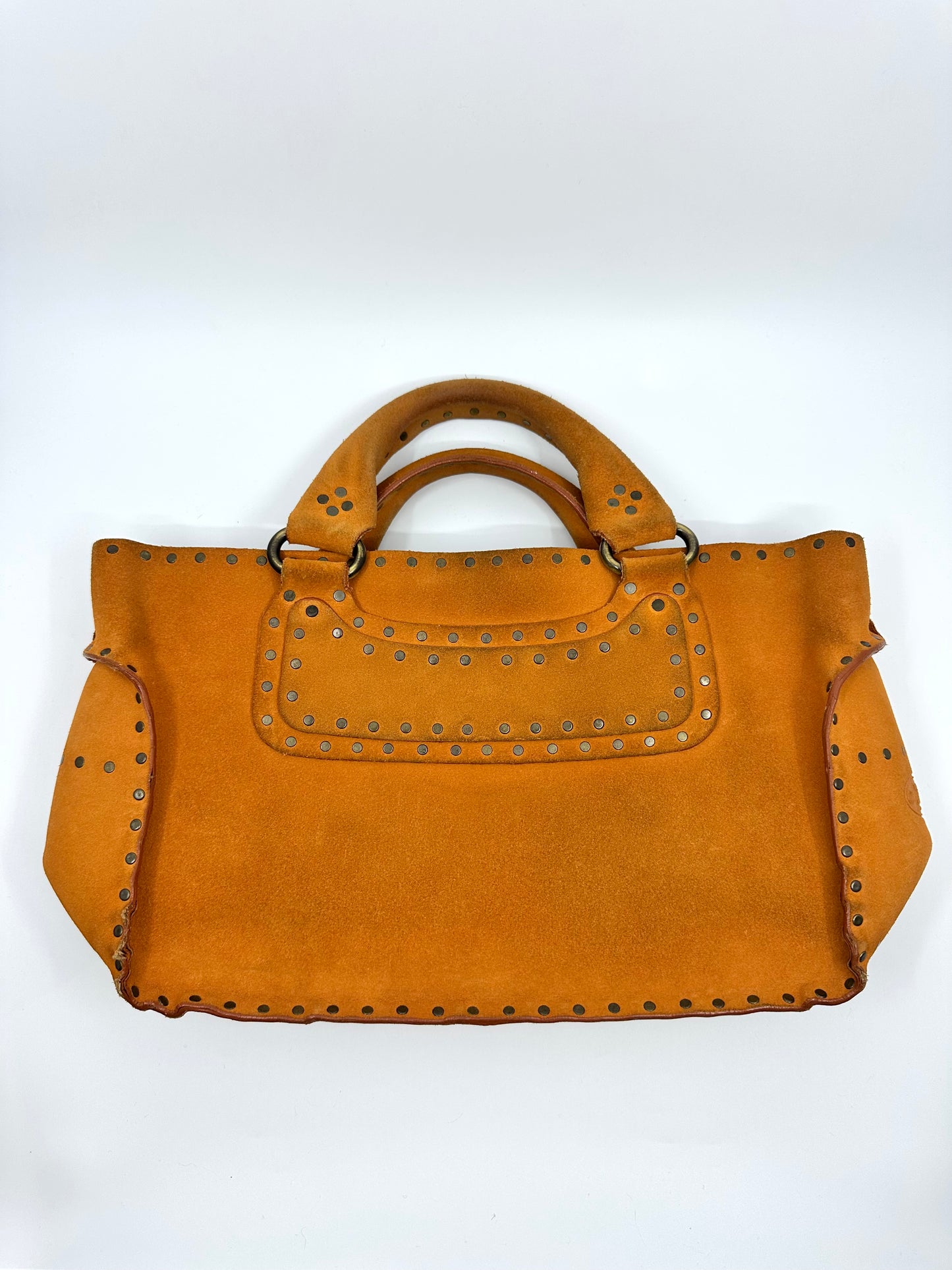 Orange Boogie Studded Purse
