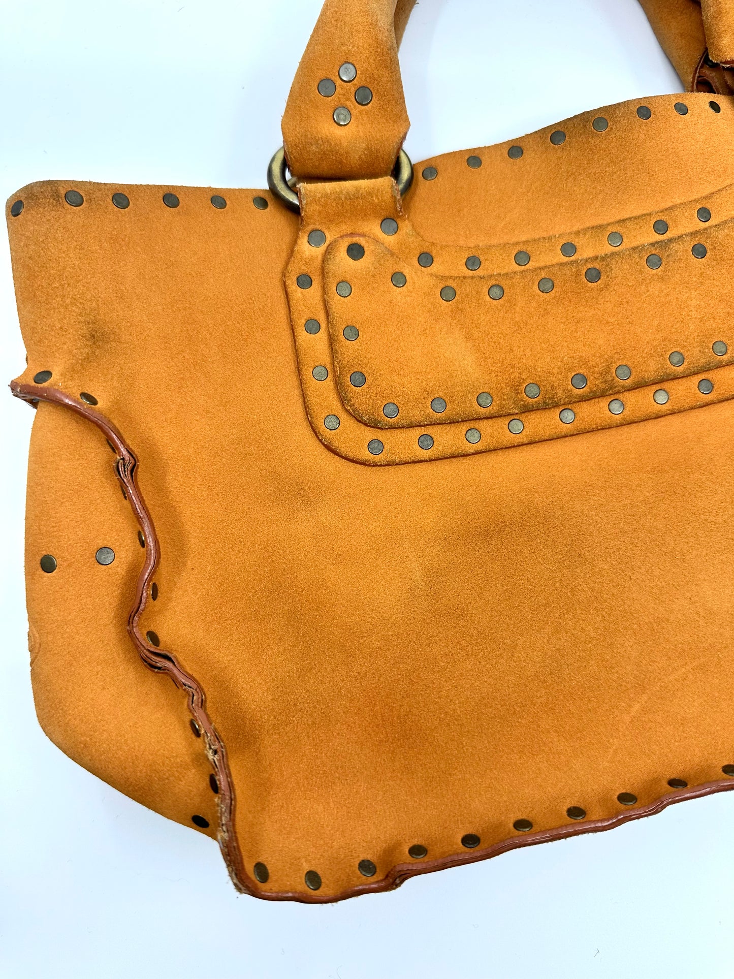 Orange Boogie Studded Purse