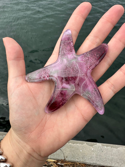Fairy Dust Starfish Large Barrette