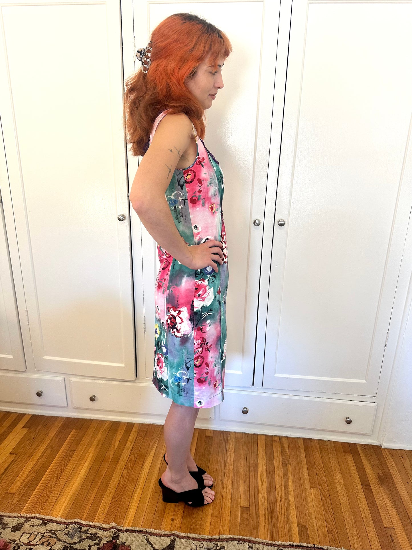 Philosophy di Alberta Ferretti - Painted Floral Dress