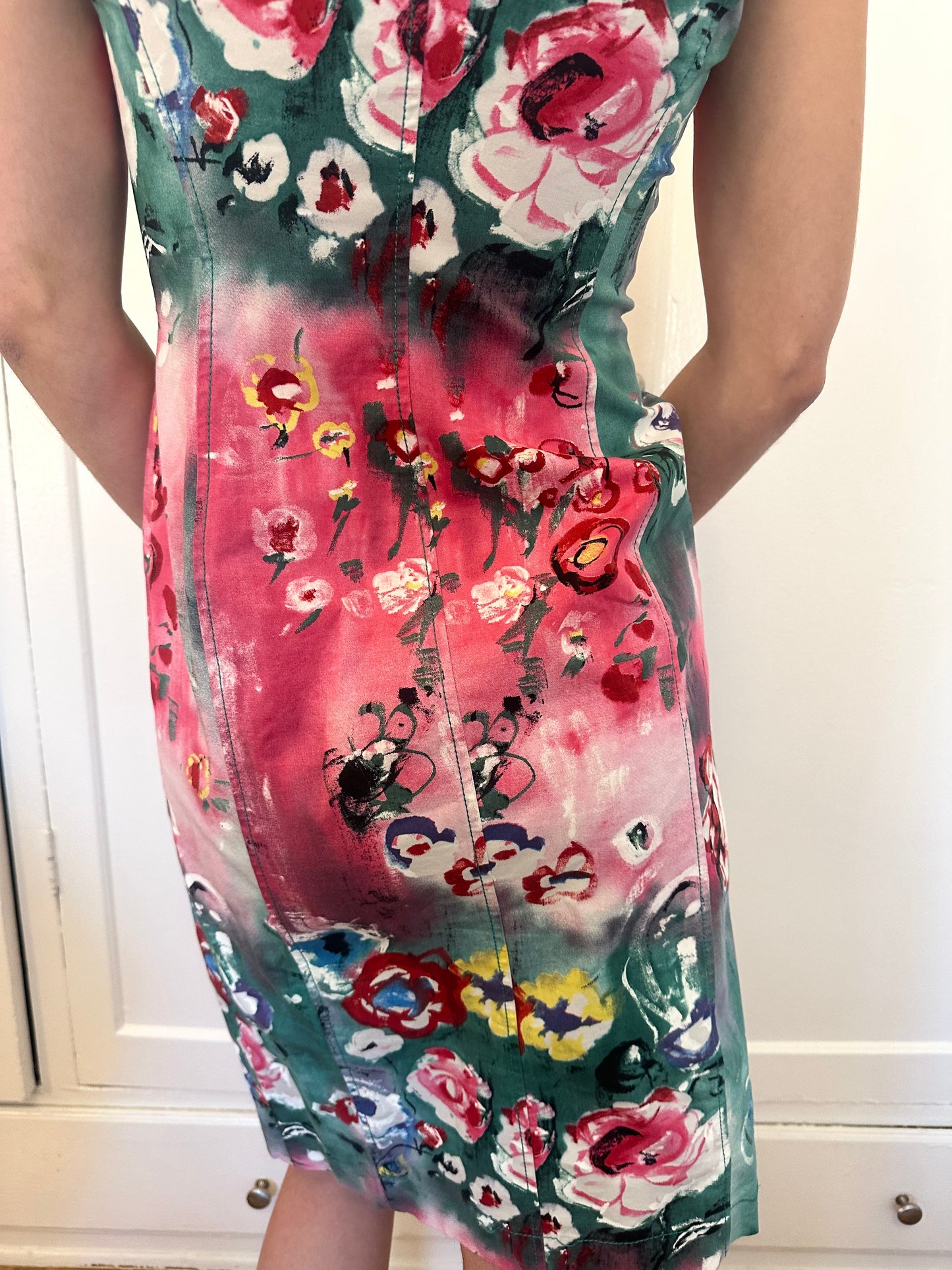 Philosophy di Alberta Ferretti - Painted Floral Dress