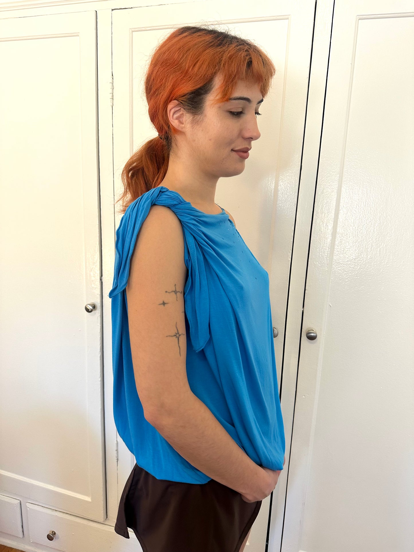 Blugirl - Blue Rhinestone Tank