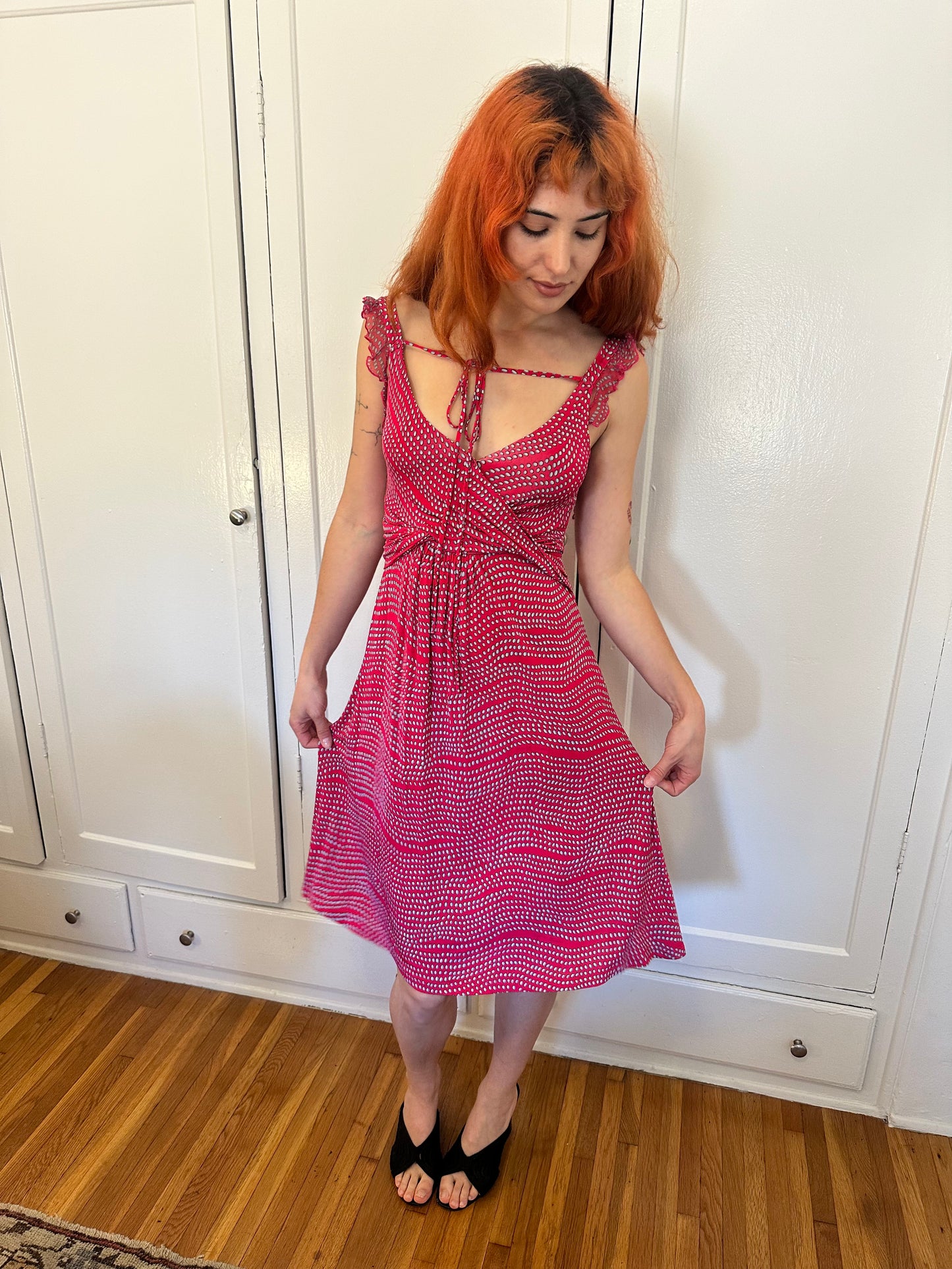 Ungaro Fever - Pink Polka Dot Dress