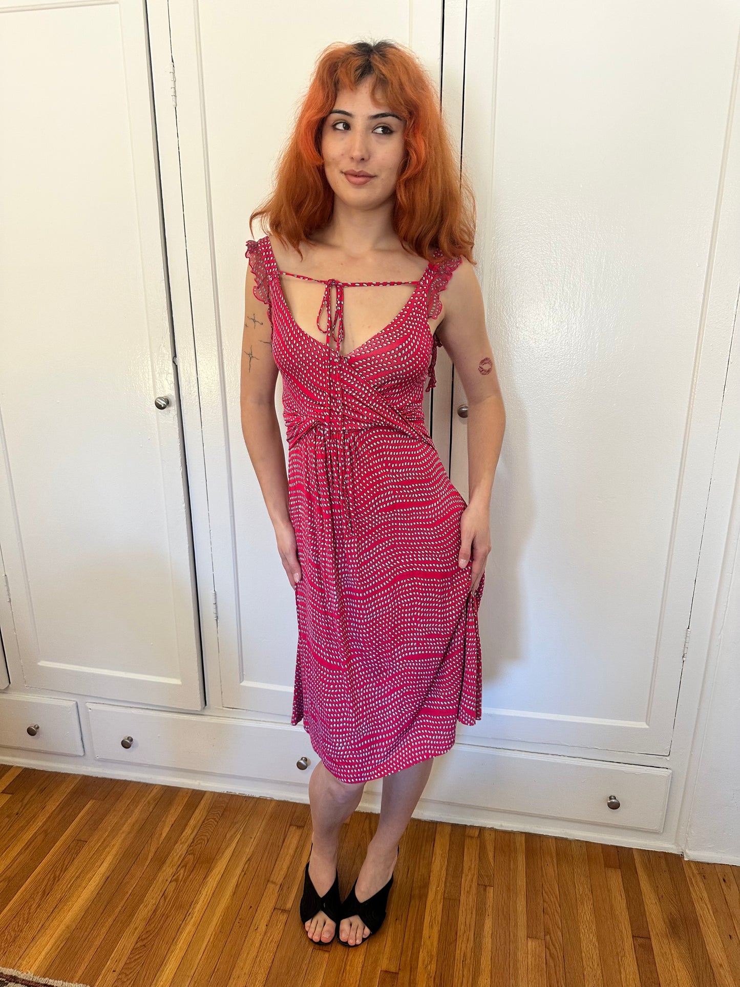 Ungaro Fever - Pink Polka Dot Dress