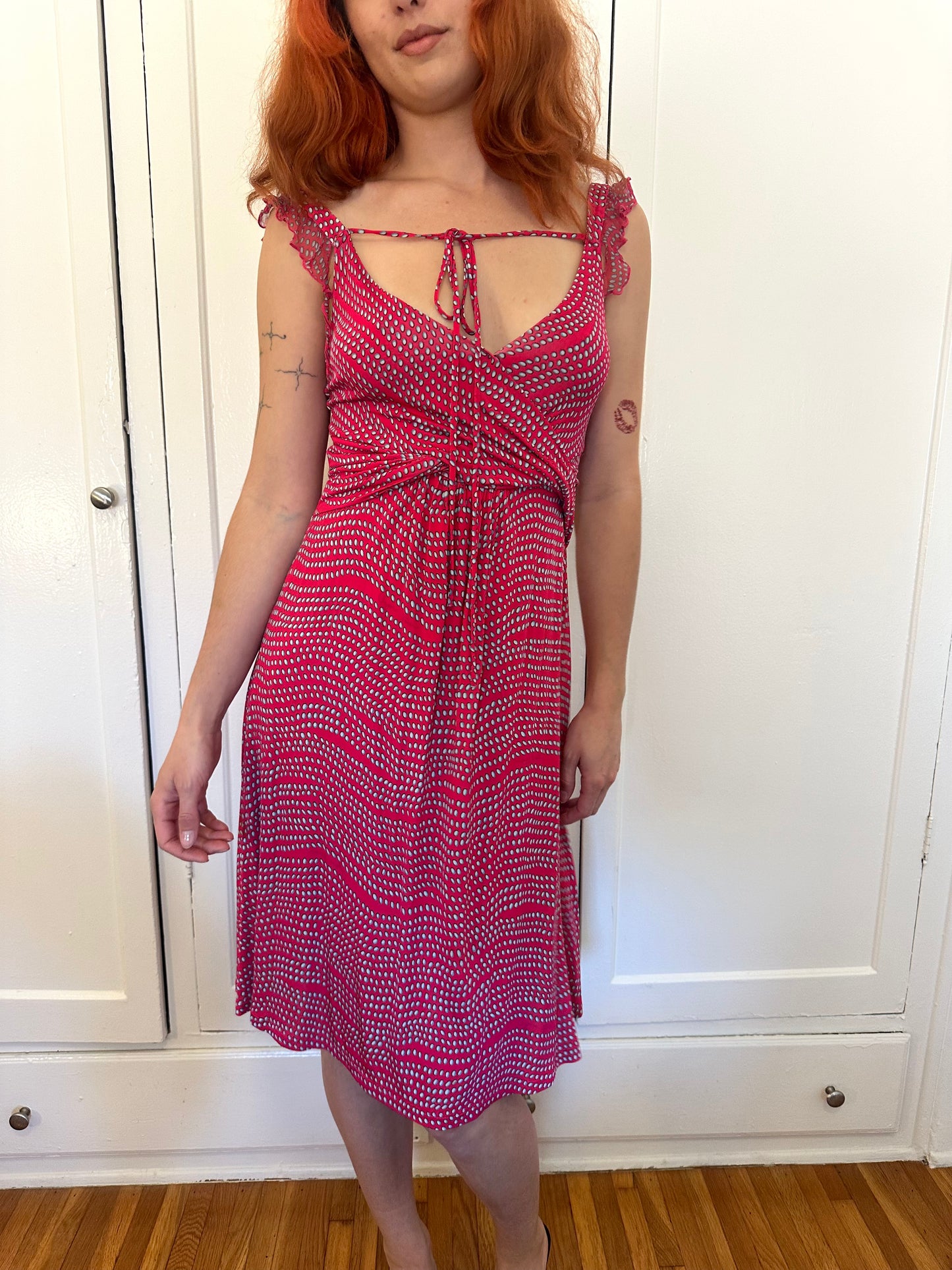 Ungaro Fever - Pink Polka Dot Dress