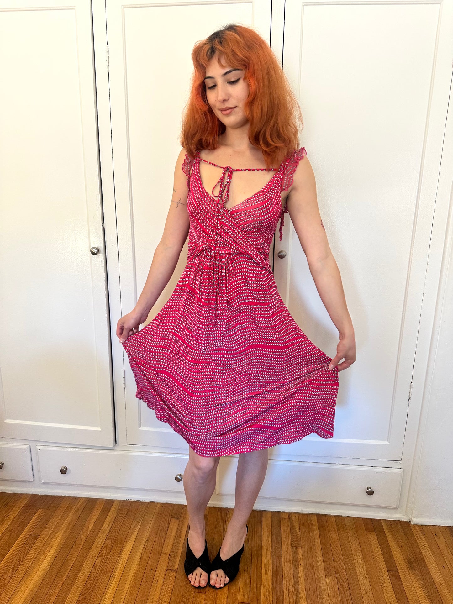 Ungaro Fever - Pink Polka Dot Dress