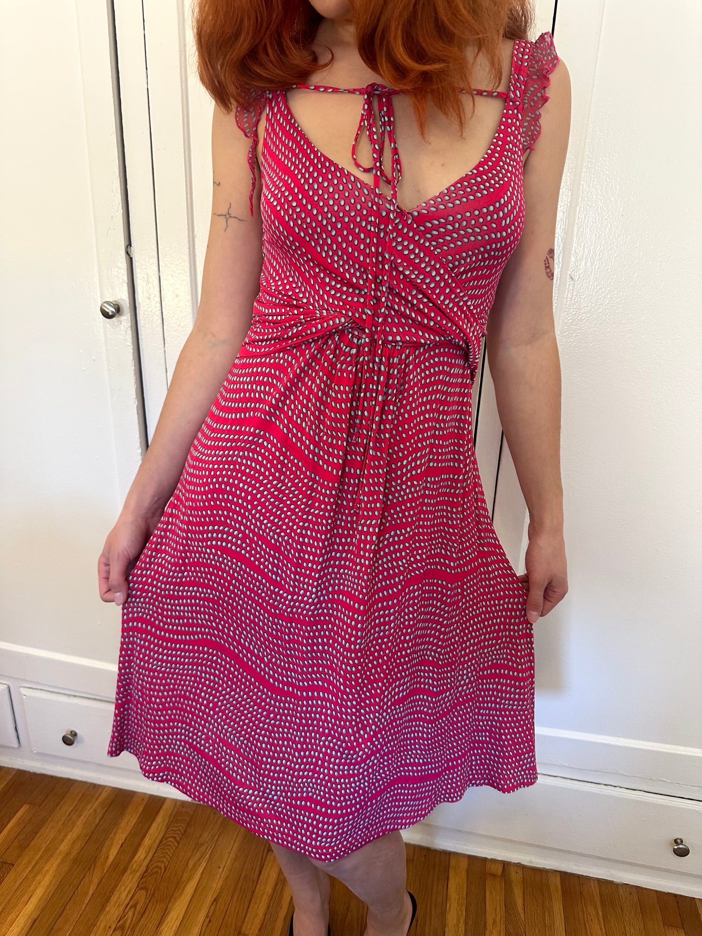 Ungaro Fever - Pink Polka Dot Dress