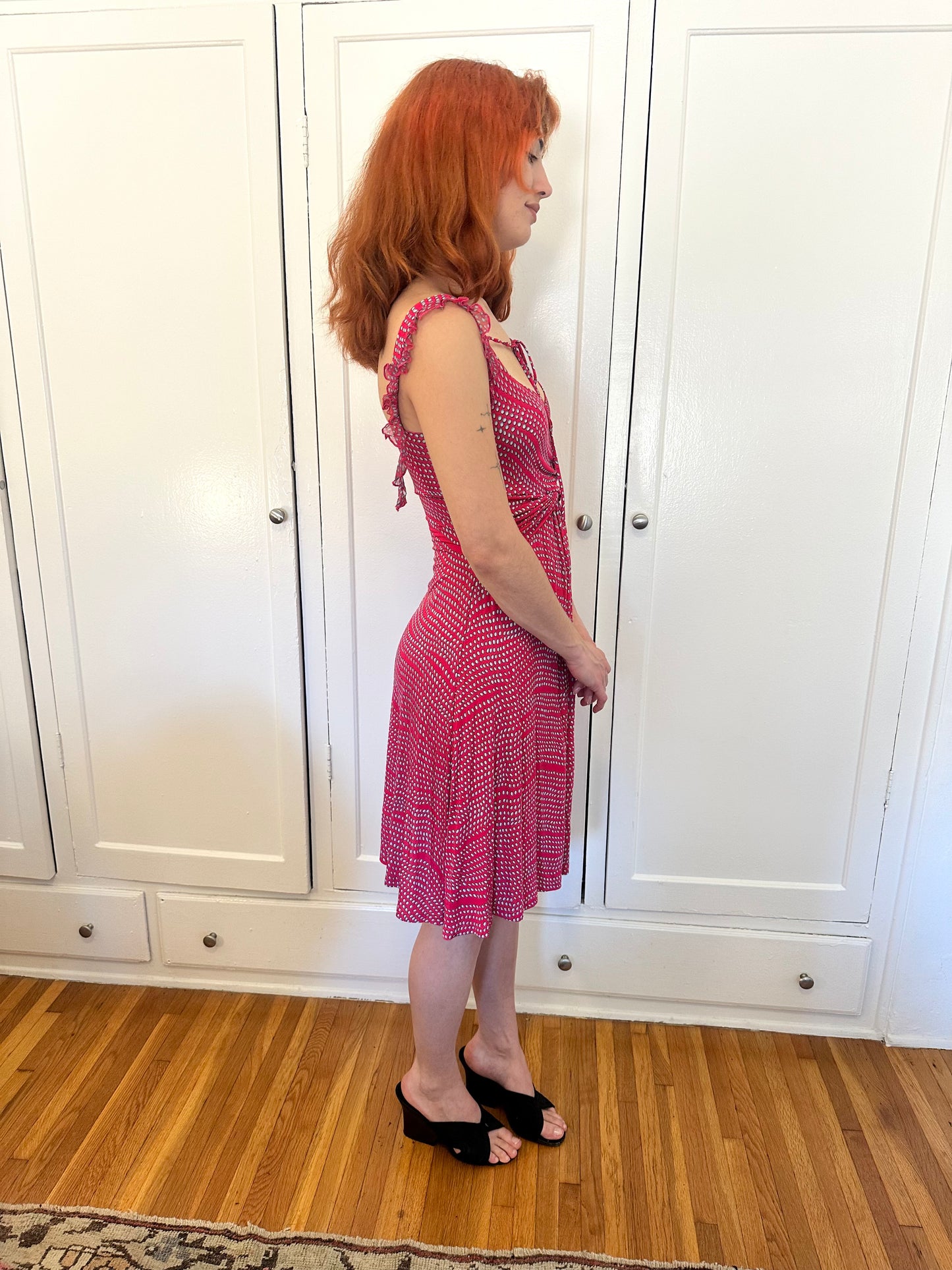 Ungaro Fever - Pink Polka Dot Dress