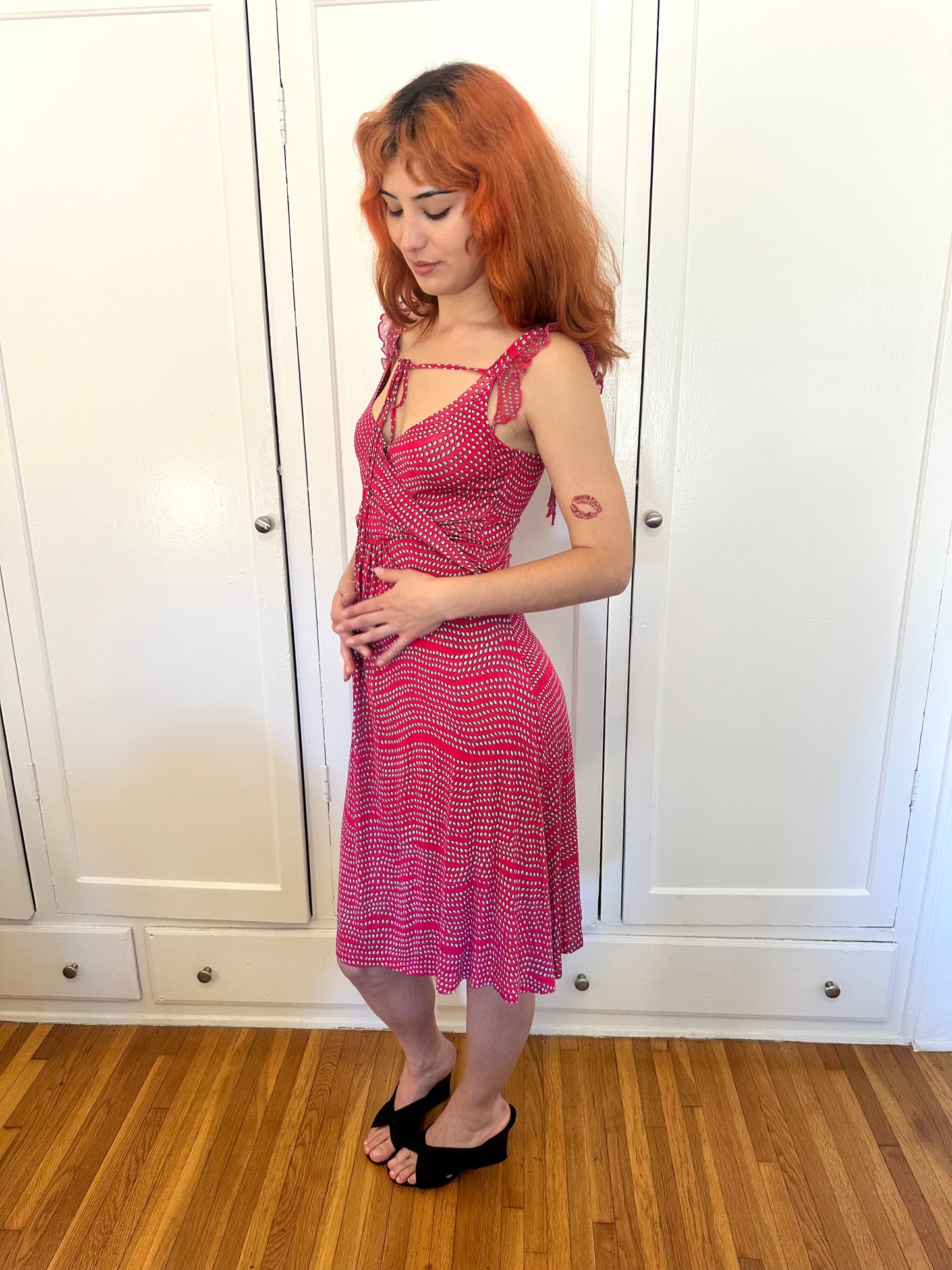Ungaro Fever - Pink Polka Dot Dress
