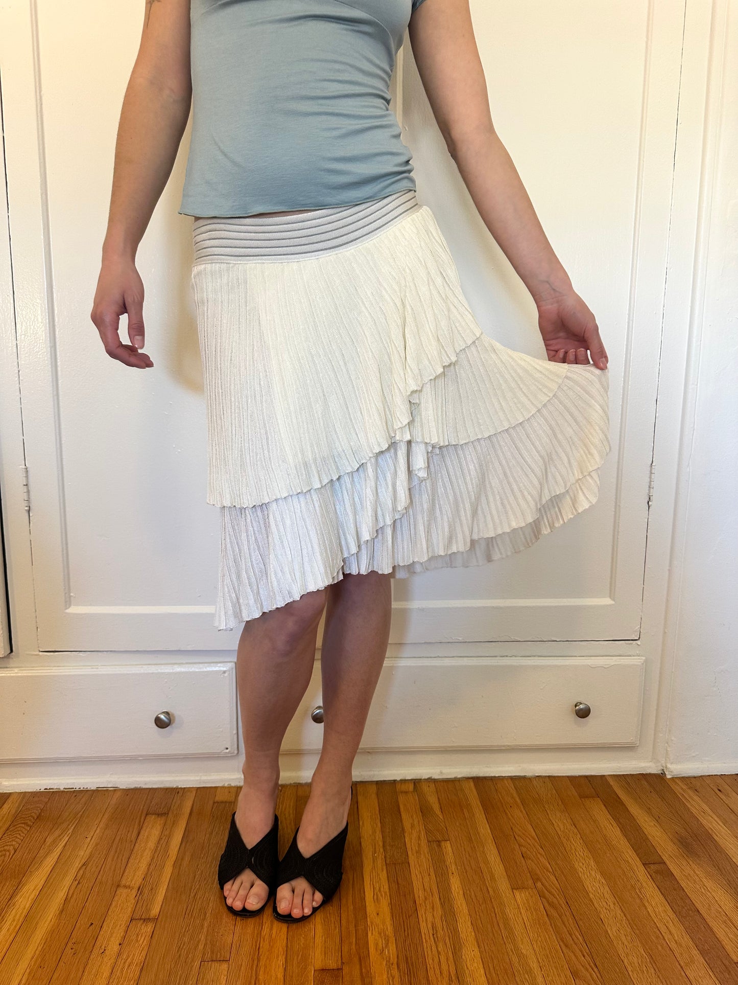 Armani - Knit Ruffle Skirt