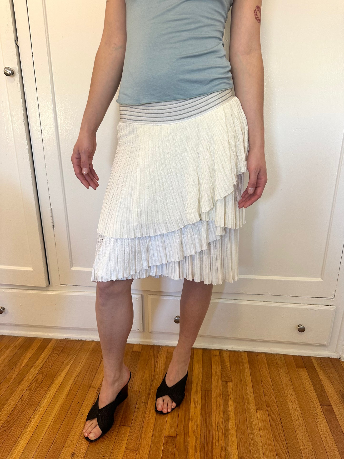 Armani - Knit Ruffle Skirt