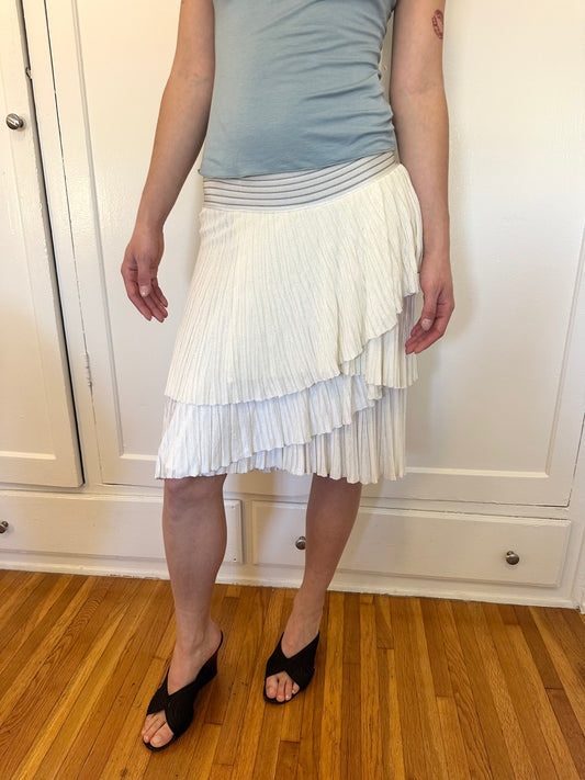 Armani - Knit Ruffle Skirt