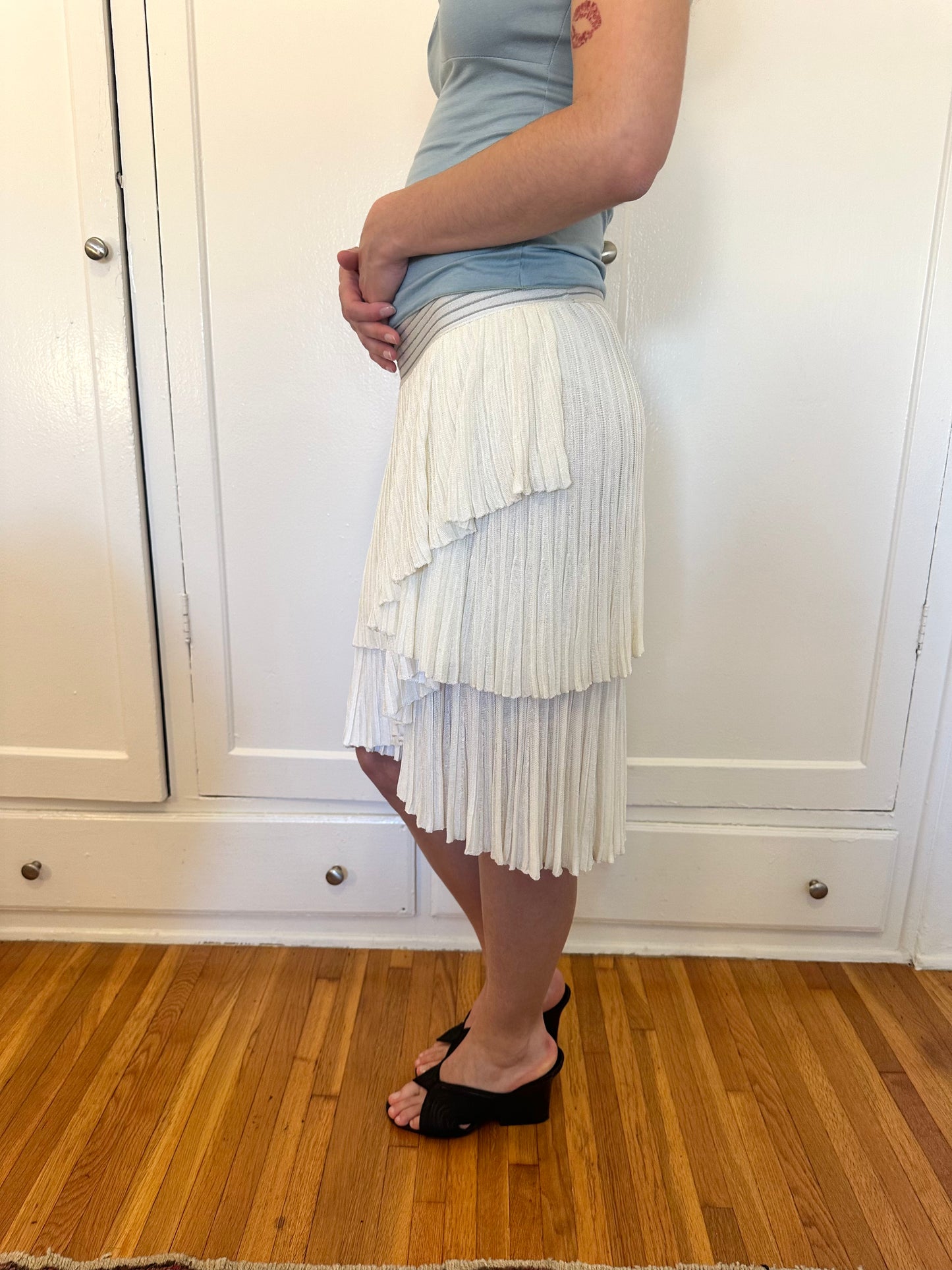 Armani - Knit Ruffle Skirt