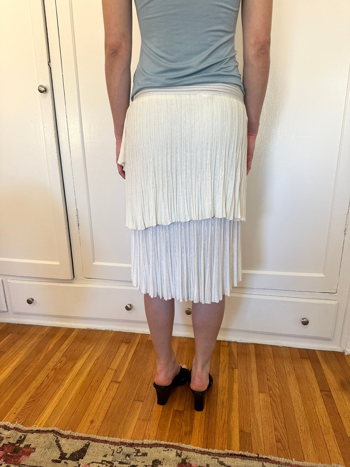 Armani - Knit Ruffle Skirt