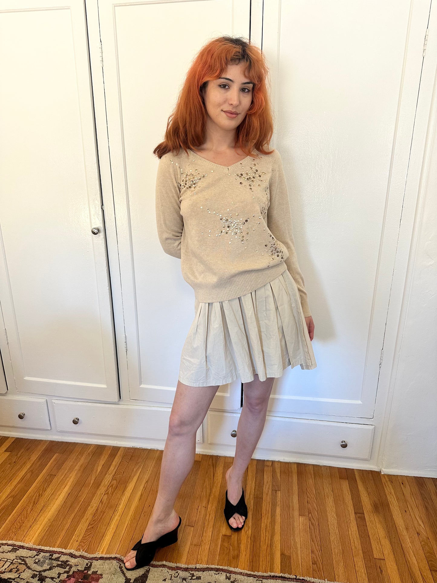 Miss Chloé - Sand Studded Knit