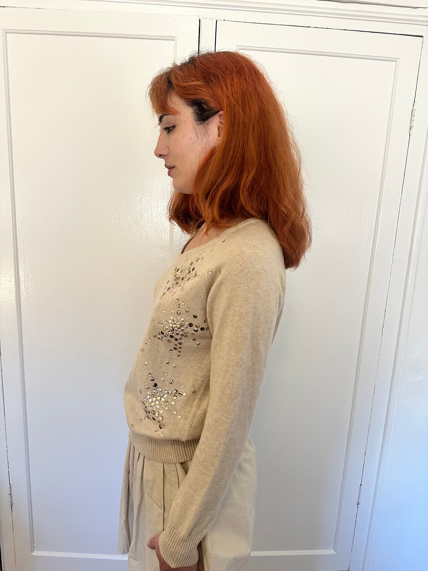 Miss Chloé - Sand Studded Knit