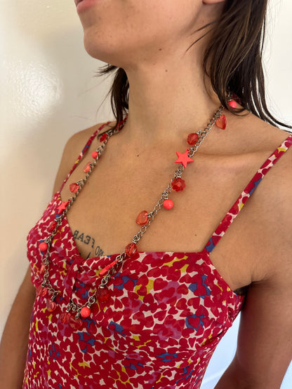 Heart & Star Necklace Dress